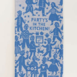 Blue Q Party in The Kitchen Dish Towel