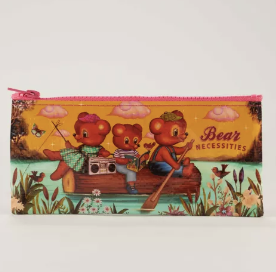Blue Q Bear Necessities Pencil Case