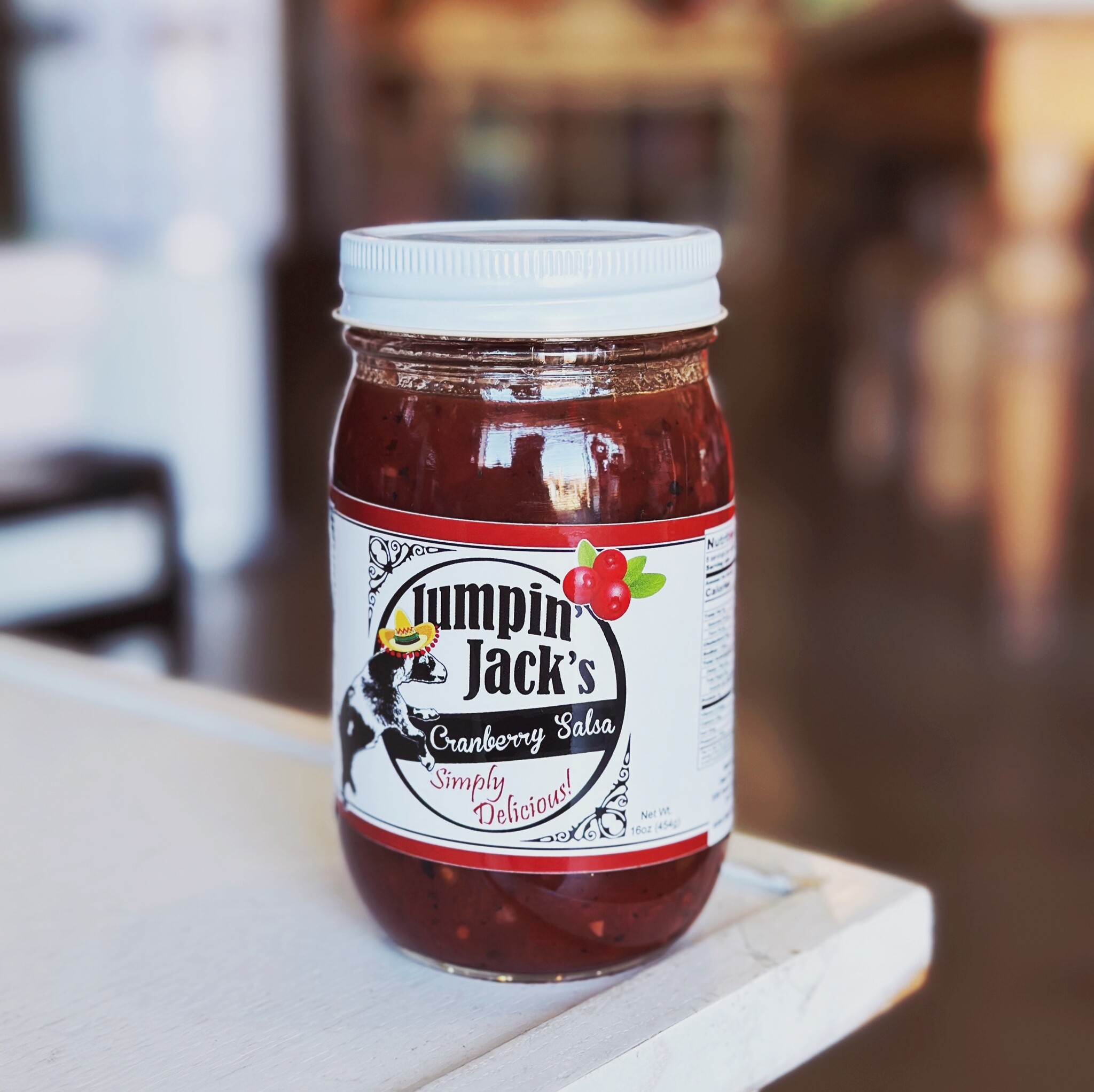 Deep Fork  Foods Jumpin' Jack's Salsa (Cranberry & Original)