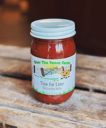 Over The Fence Farms Time for Lime Margarita Salsa