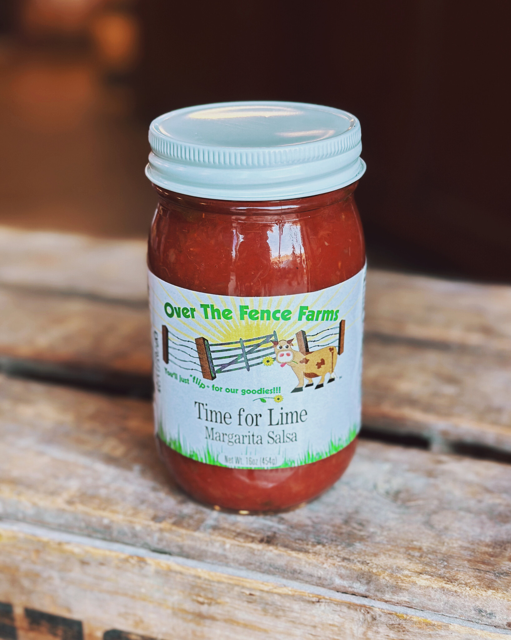 Over The Fence Farms Time for Lime Margarita Salsa
