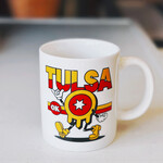 Ida Red Tulsa Flag Strut Mug