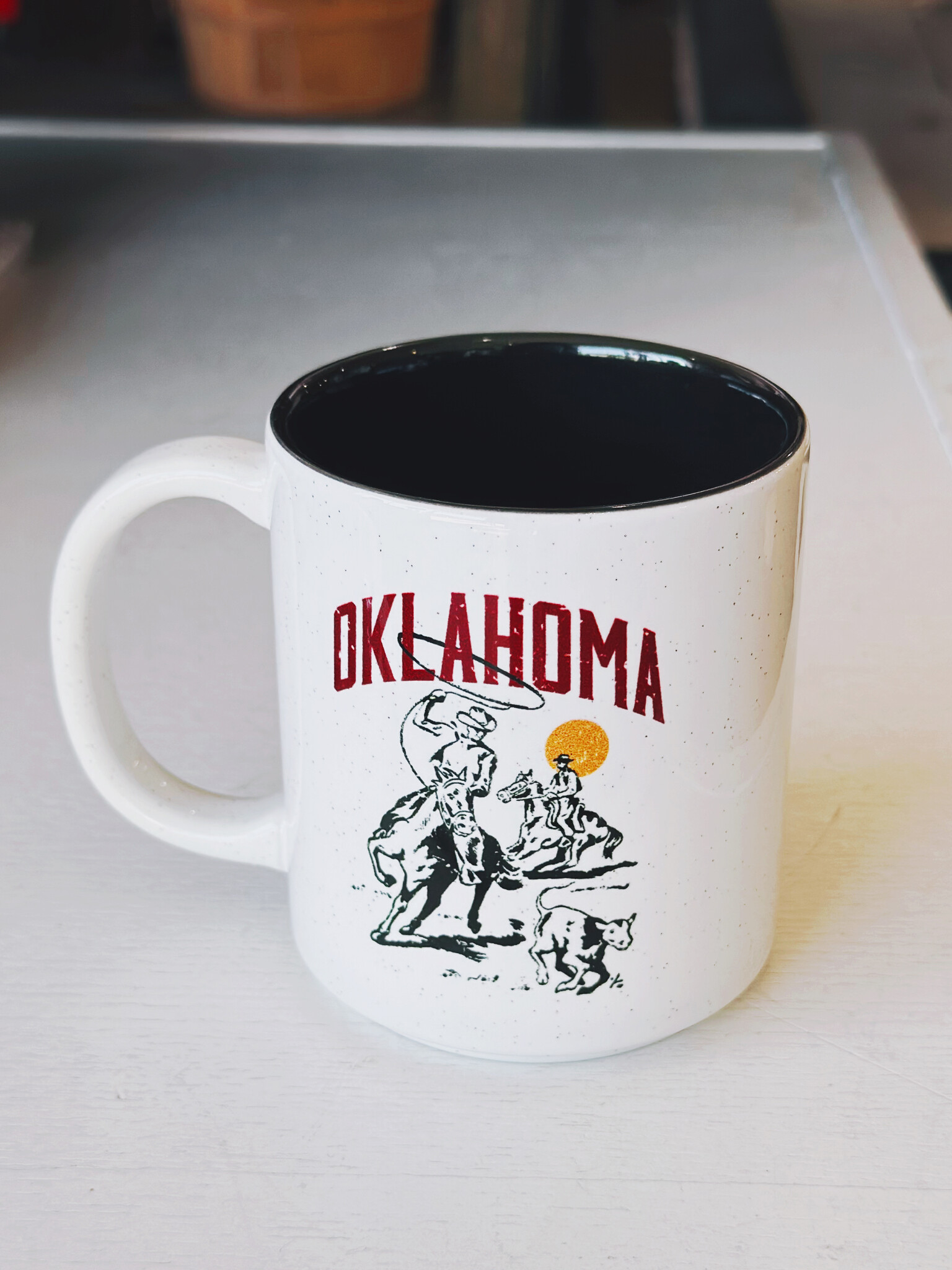 Ida Red Oklahoma Cowboy Roper Mug