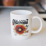 Ida Red Wildflower Explore Oklahoma Mug