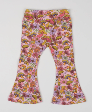 Ida Red Kid's Groovy Mushroom Bell Bottoms