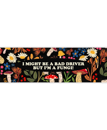 Big Moods Bad Driver Fungi Sticker