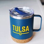 Ida Red Tulsa Flag Insulated Mug - Navy