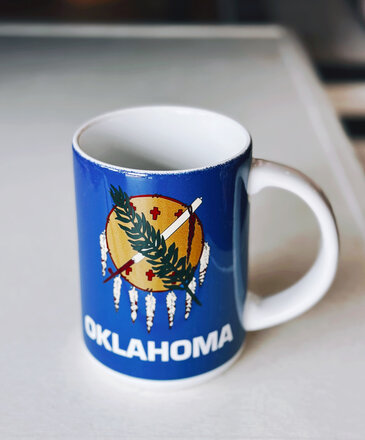 Ida Red Oklahoma Flag Mug