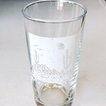 JJ Cale 2 White JJ Cale Pint Glass