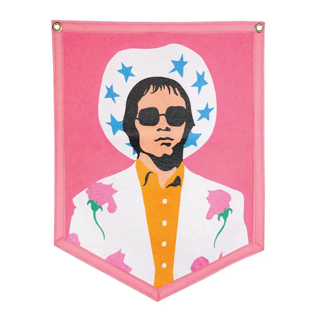 Ida Red Cowboy Camp Flag • Elton John x Oxford Pennant