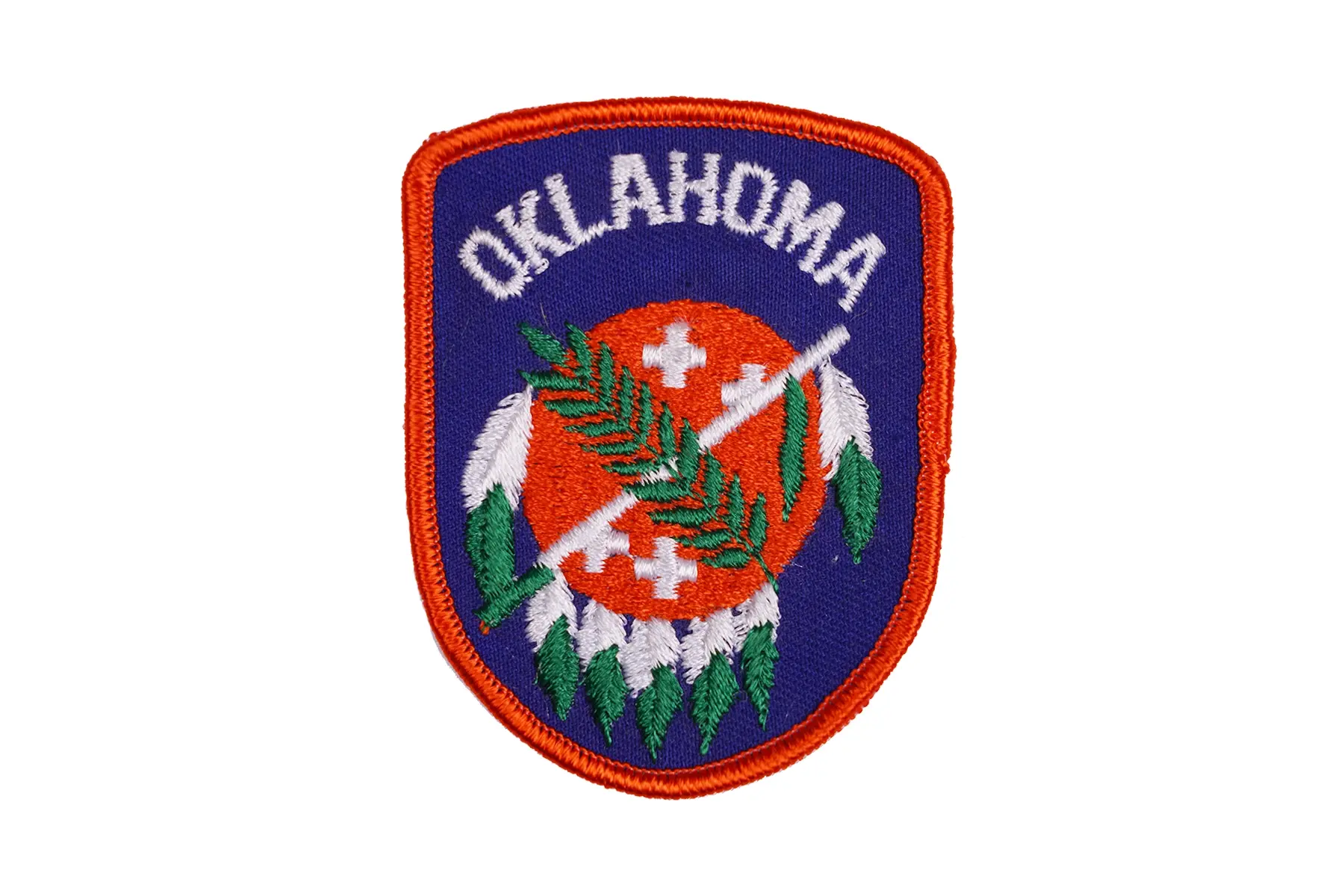 Ida Red Vintage Oklahoma Embroidered Patch