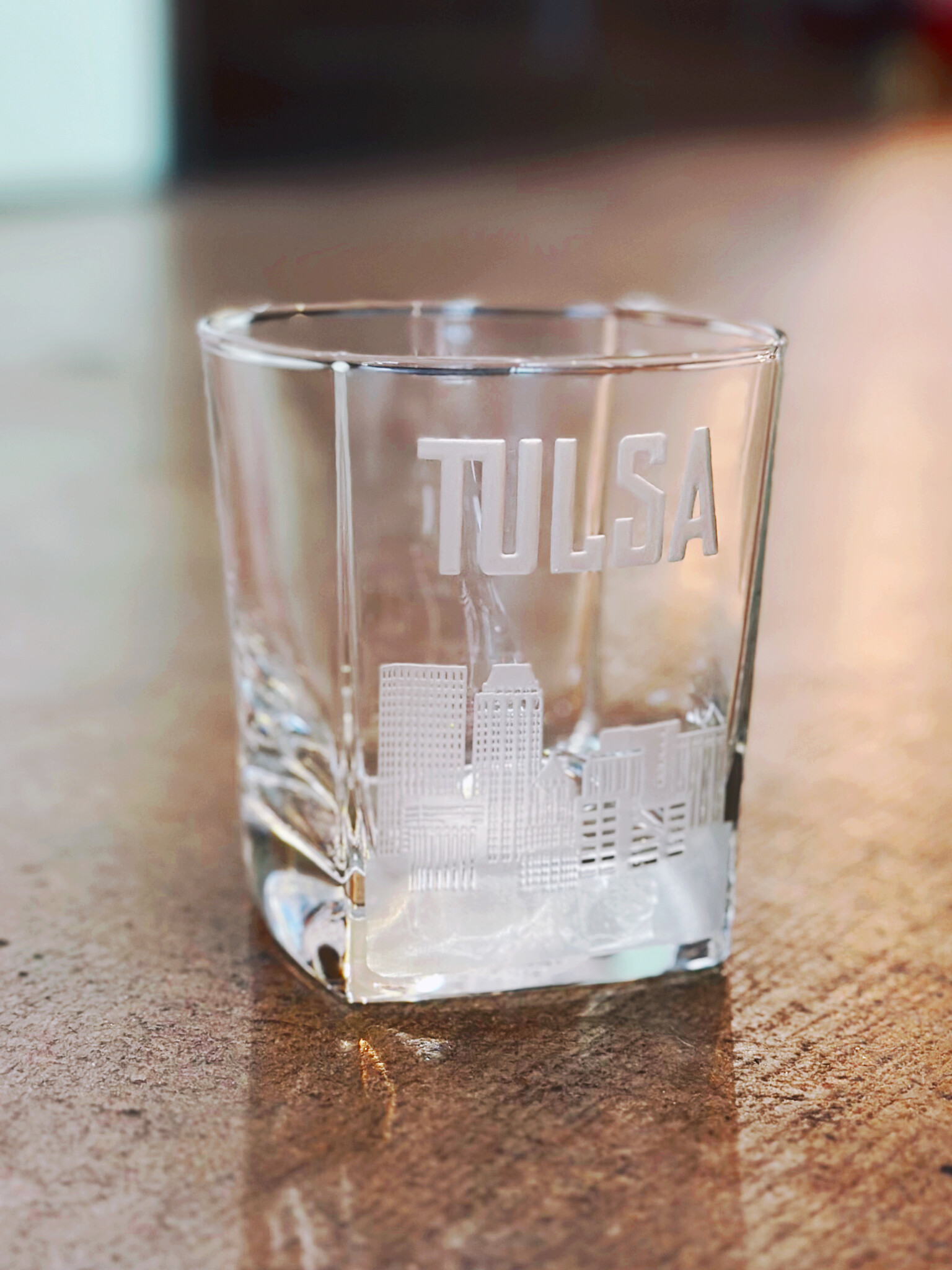 Chizel Tulsa Rocks Glass