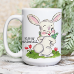 Ida Red Kiss My Cottontail Mug