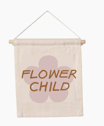 Ida Red Flower Child Hang Sign