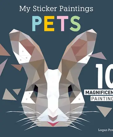 Ida Red My Sticker Paintings: Pets Activity Book