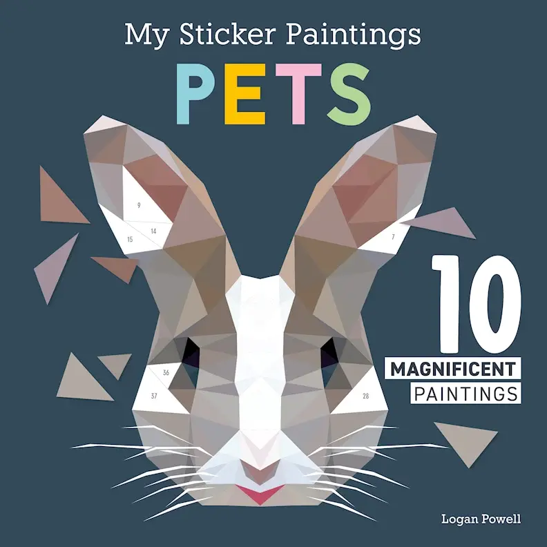 Ida Red My Sticker Paintings: Pets Activity Book
