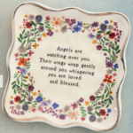 Natural Life Trinket Dish - Angels Watching