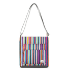 Ori London Kennington B Multi Stripe Medium Recycled Canvas