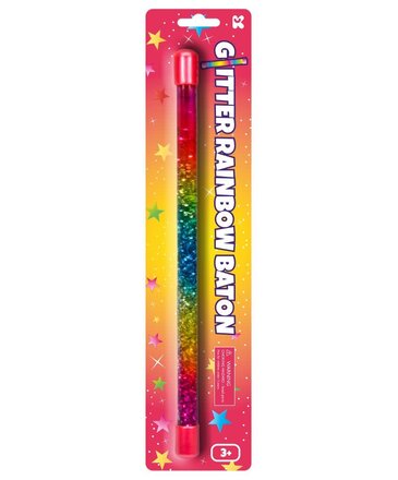 Keycraft Glitter Rainbow Baton