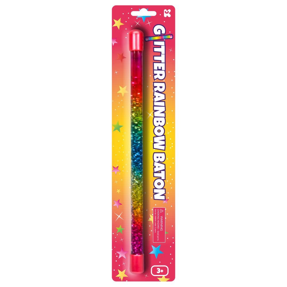 Keycraft Glitter Rainbow Baton