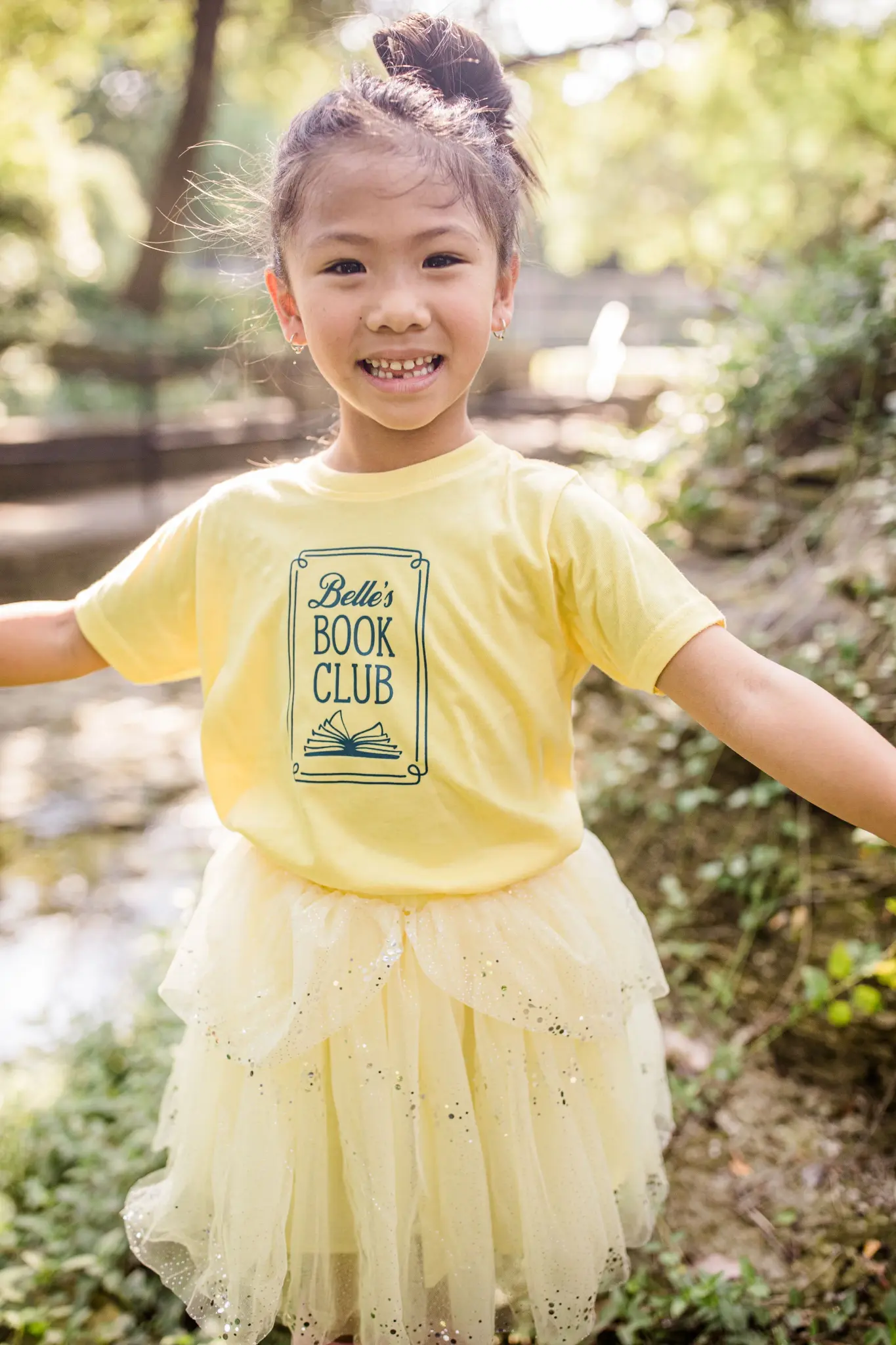 Ida Red Kid's Belle's Book Club Tshirt