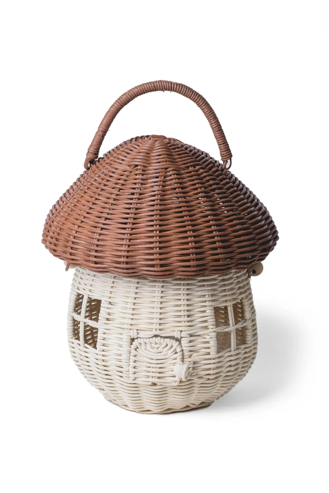 Ida Red Mushroom House Basket