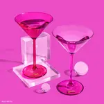 Ida Red Barbie  X Dragon Glassware Martini Glasses