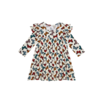 Posh Peanut Inc Larisa - 3/4 Sleeve Flutter Dress
