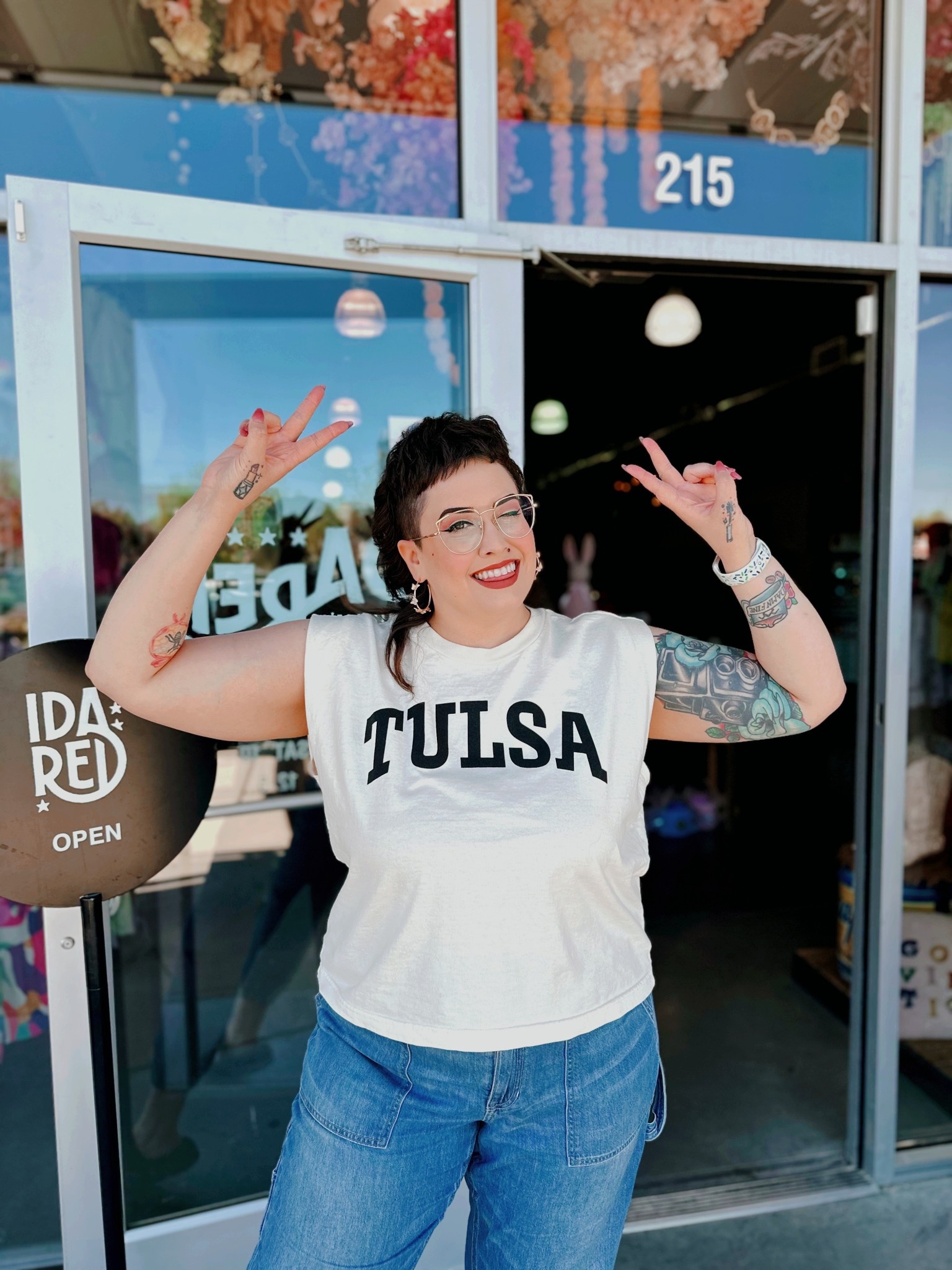 Ida Red Tulsa Muscle Tshirt
