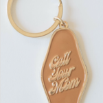 The Bee & The Fox Call Your Mom Keychain