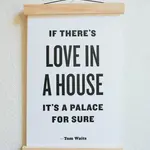 The Bee & The Fox Letterpress: If There's Love in A House
