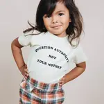 The Bee & The Fox Question Authority Not Your Mother Tshirt