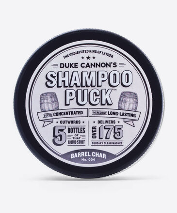 Duke Cannon Shampoo Puck- Barrel Char