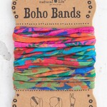 Natural Life Boho Bands Hair Ties, Set of 3 - Multi Floral