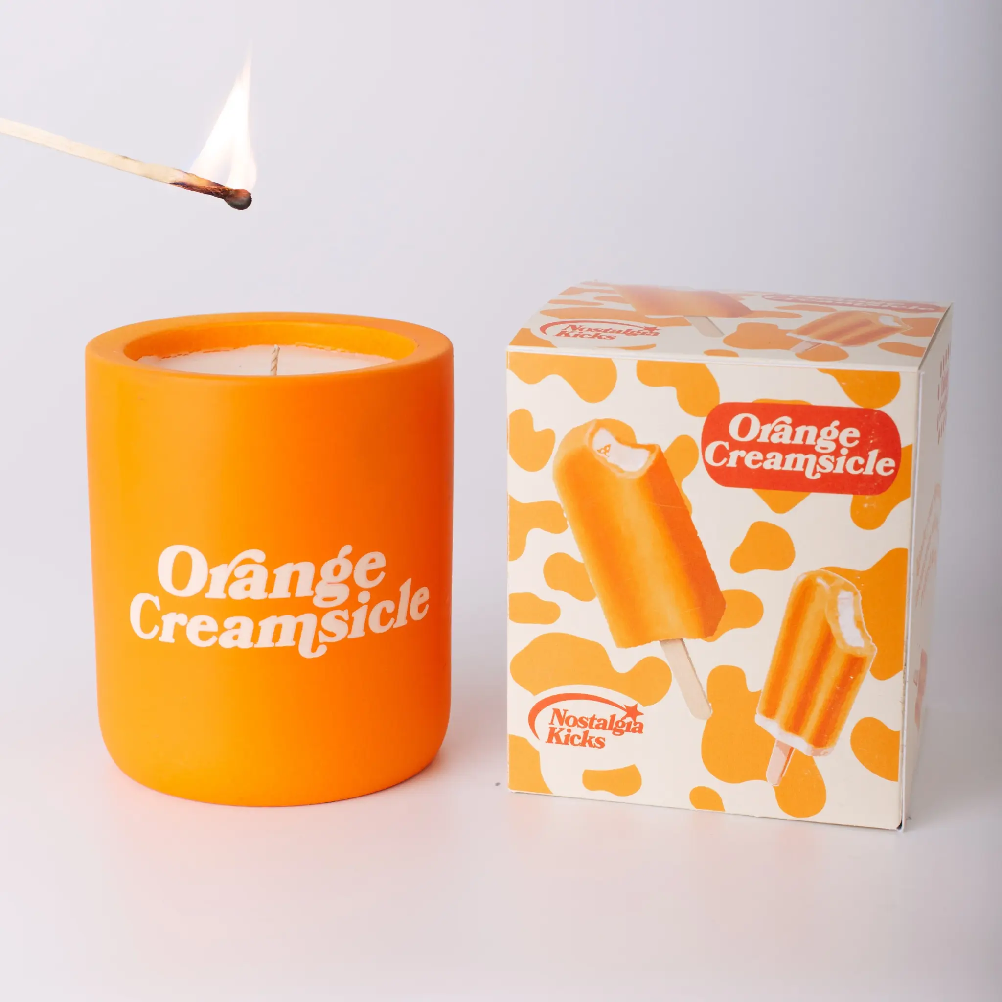 Nostalgia Kicks Orange Creamsicle Candle