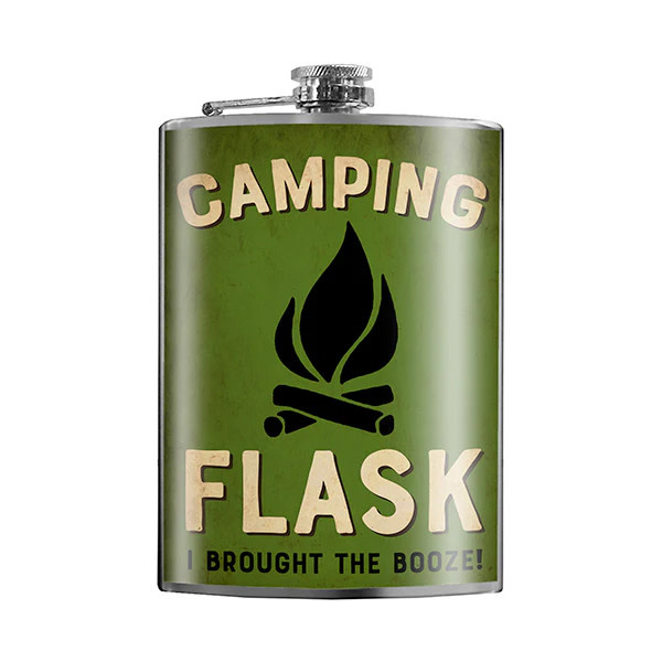 Trixie and Milo Camping Flask