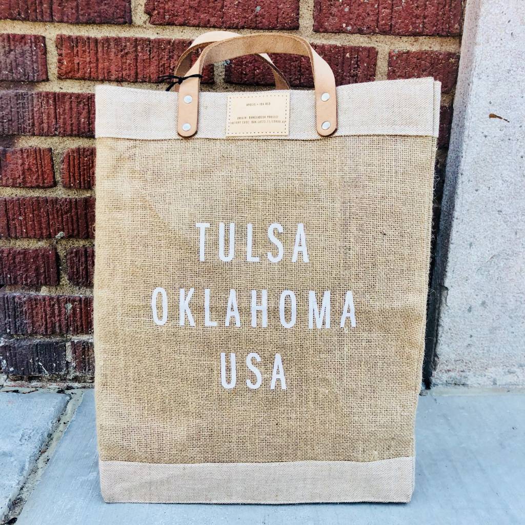 Apolis Natural Tulsa City Market Bag