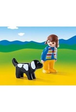 Playmobil 123 - Woman with Dog