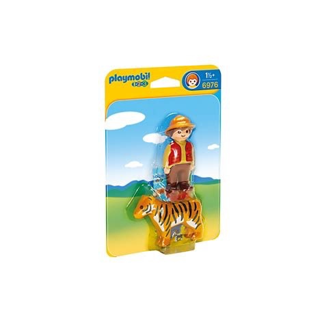 Playmobil 123 - Gamekeeper with Tiger