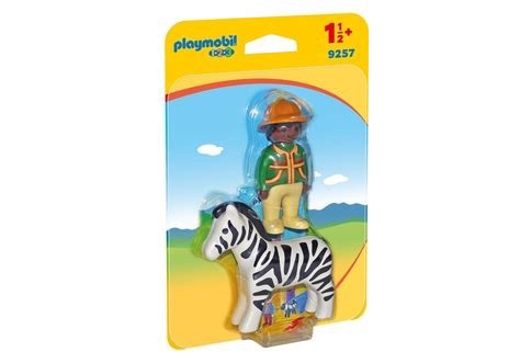 Playmobil 123 - Ranger with Zebra