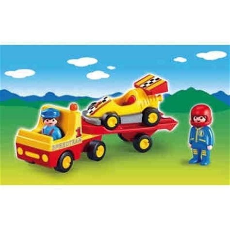 Playmobil 123 - Tow Truck with Race Car