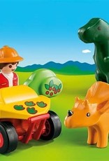 Playmobil 123 - Explorer with Dinos