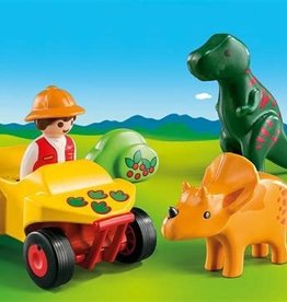 Playmobil 123 - Explorer with Dinos