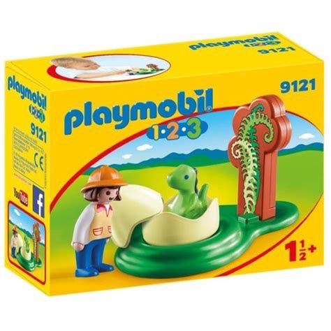 Playmobil 123 - Girl with Dino Egg