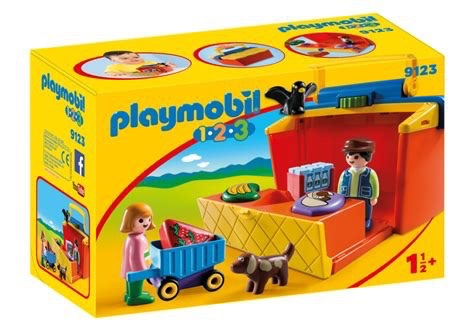 Playmobil 123 - Take Along Market Stall