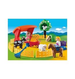 playmobil 123 petting zoo