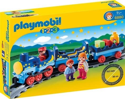 Playmobil 123 - Night Train with Track