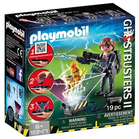 Playmobil Ghostbusters - Venkman with Ghost