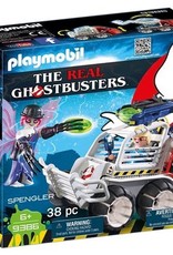 Playmobil Ghostbusters - Spengler with Cage Car