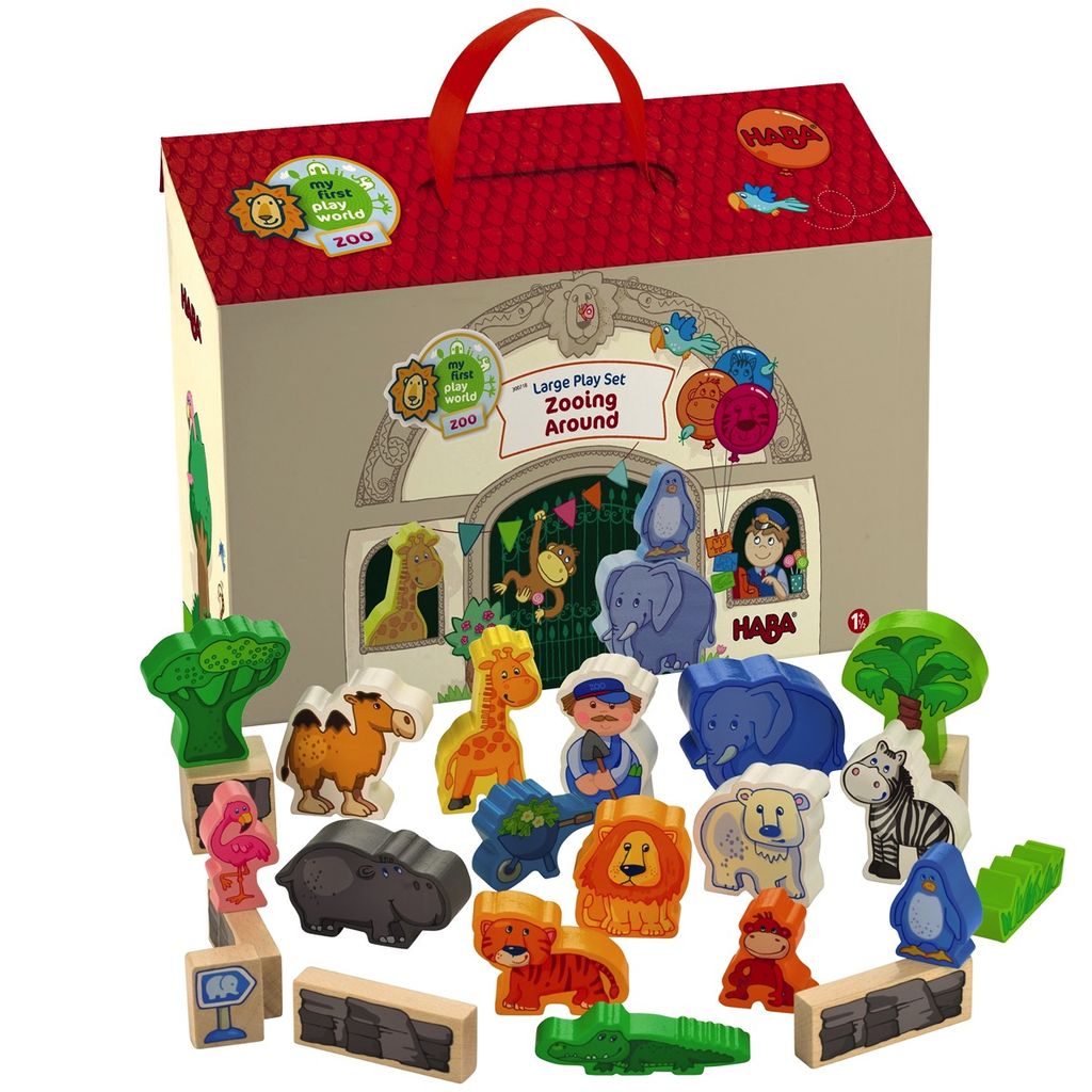 Haba - Zooing Around Wooden Animals